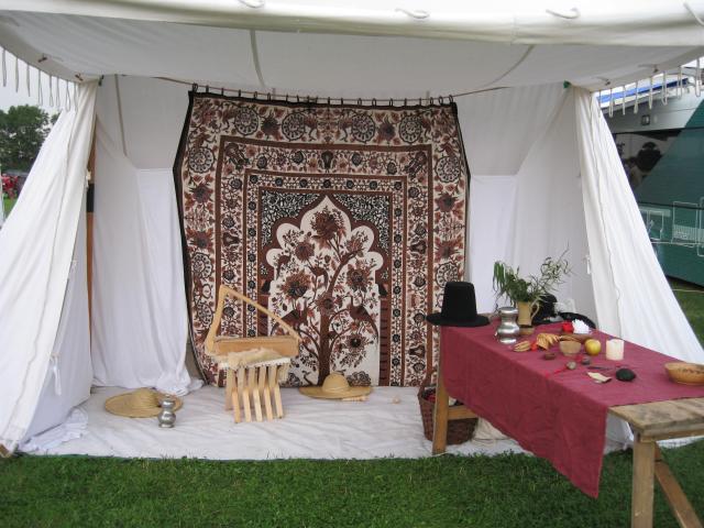 medieval tent